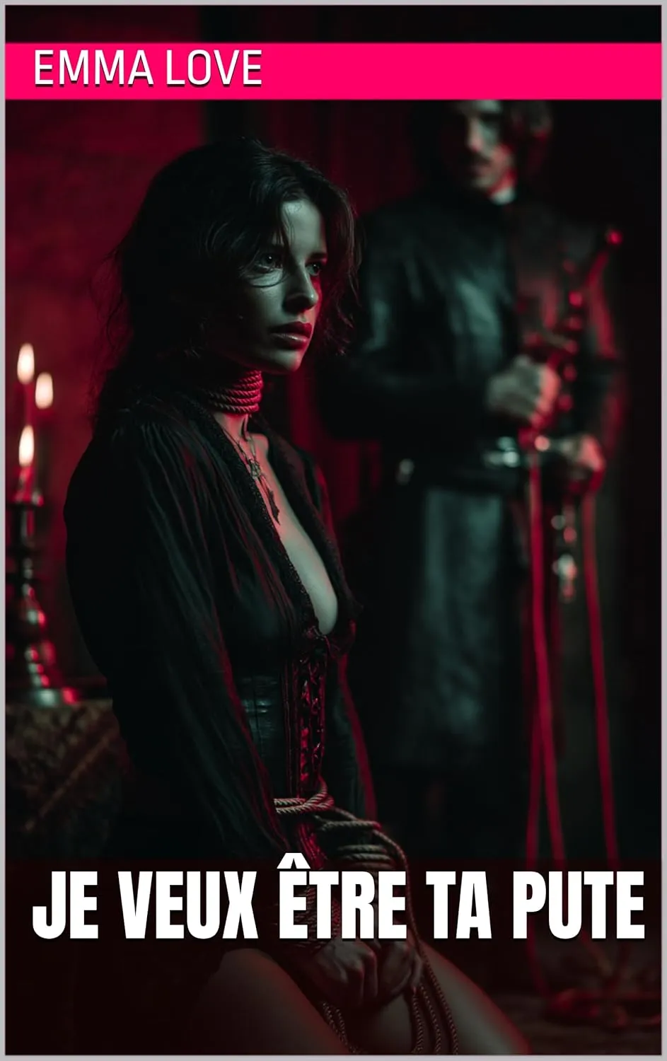 Couverture du roman érotique "Je veux être ta pute" par Emma Love - Livre Hot disponible sur Amazon Kindle